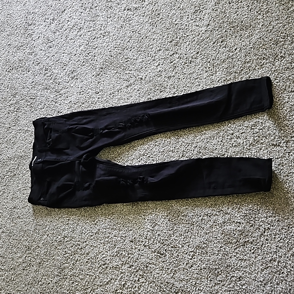 EXPRESS Mid Rise Leggings Black Size 2